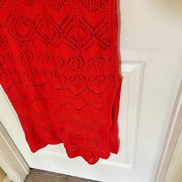 Free People NWT crochet maxi dress Sz Small - Picture 4 of 5